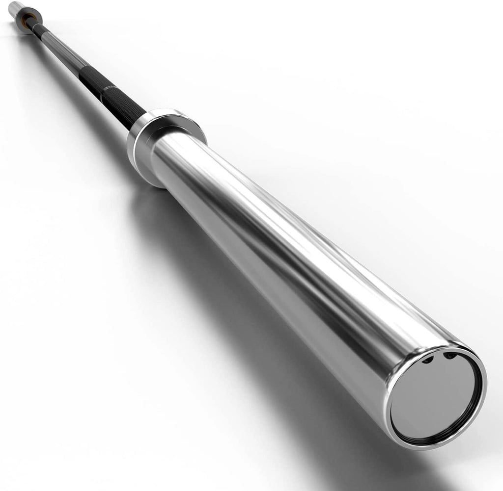 YMD 7FT Olympic Barbell Weight, Weightlifting, Bench Press Bar for Strength Training Weight Lifting Bar